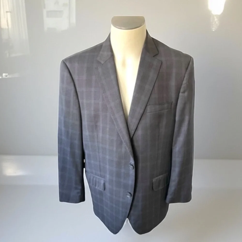 PETER MILLAR MENS 2 BUTTON WOOL JACKET SIZE 42 SHORT